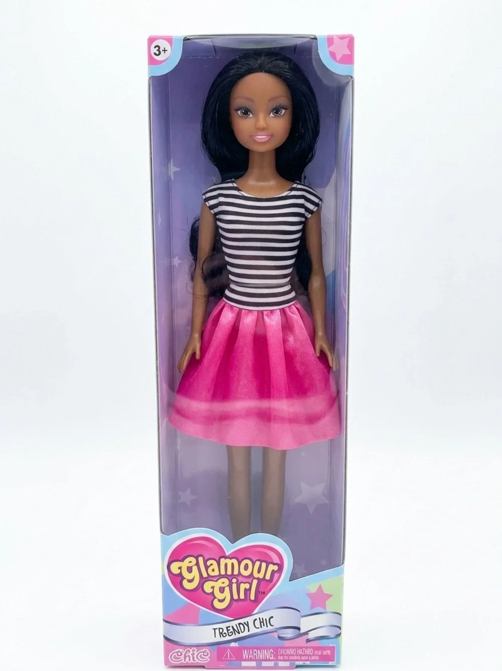 Glamour Girl Trendy Chic Black Doll